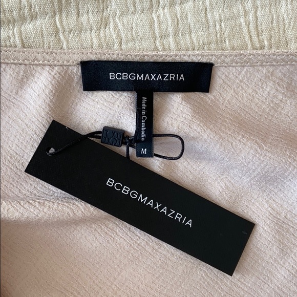 NWT BCBGMAXAZRIA Puff Sleeve Jumpsuit $278 - Picture 13 of 15